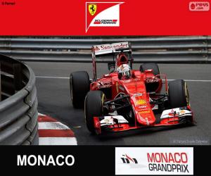 yapboz Vettel G.P. Monako 2015
